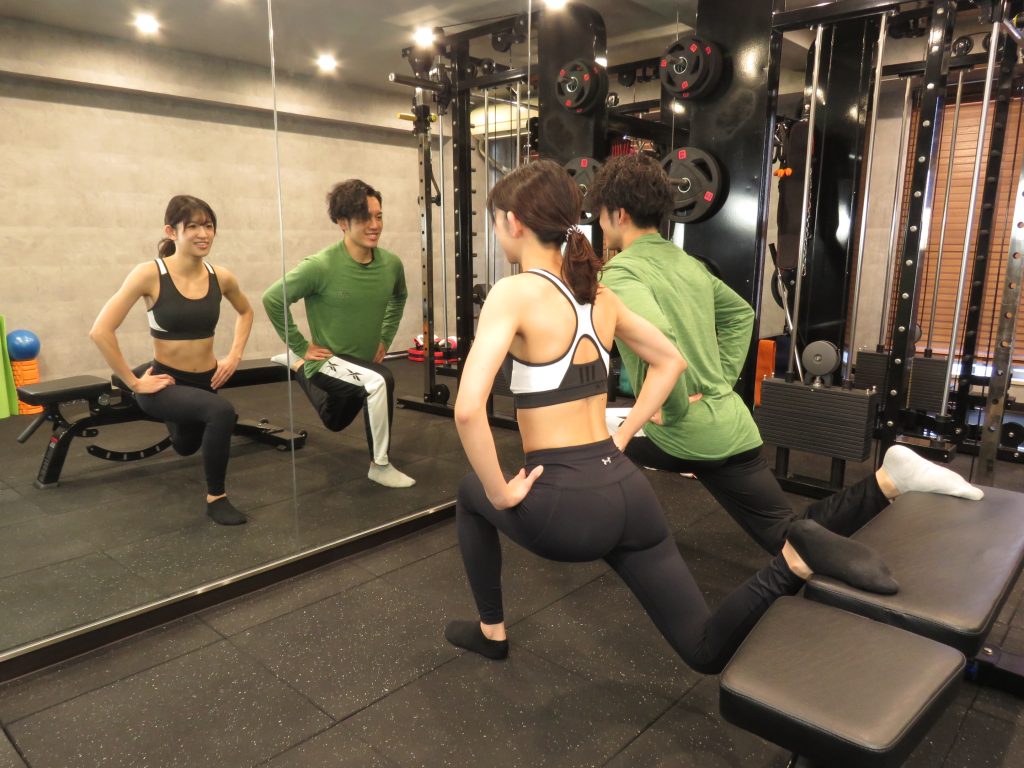 ARISANFITトレーニング風景